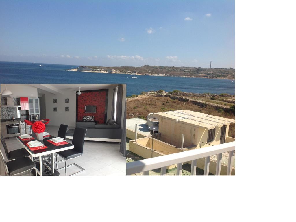 Penthouse Next To The Beach Marsaskala Bagian luar foto